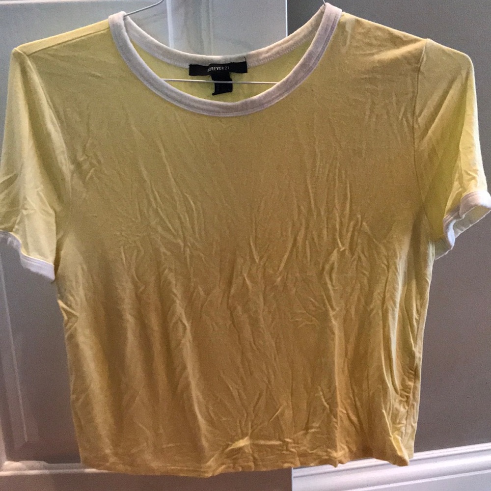 Large Forever 21 crop top.